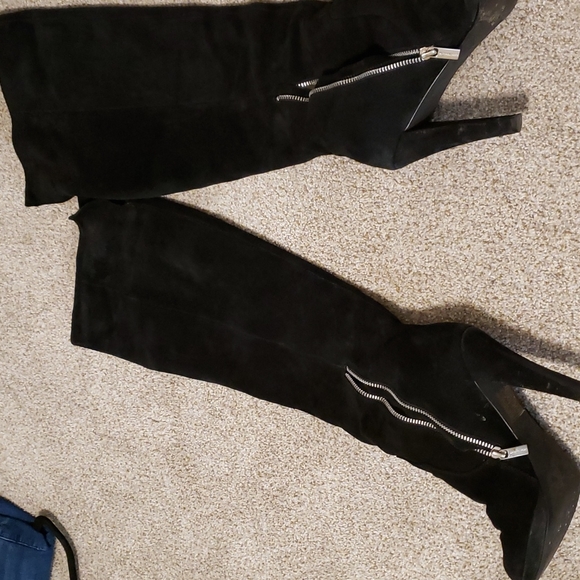 Michael Kors suede knee high boots - Picture 3 of 6